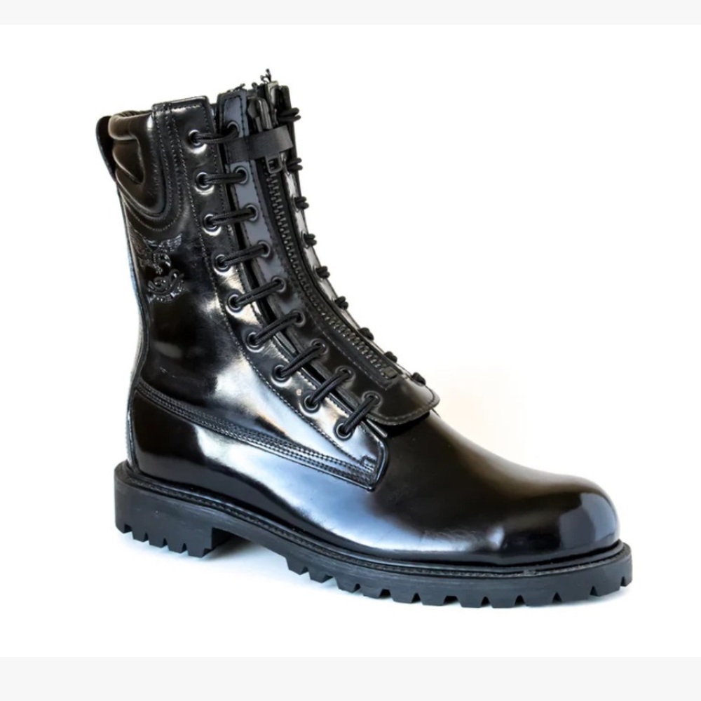 Fire station steel toe boots (11.5 WIDE)